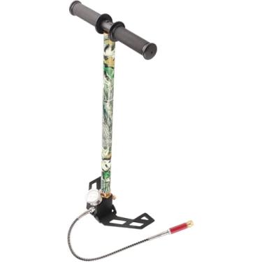 Imagem de 4500psi 3 estágios bomba de ar camuflagem PCP bomba manual para ar s estrutura de aço inoxidável para bolas de futebol barcos infláveis 0su19qncxi