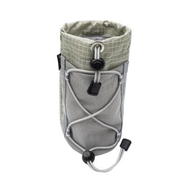 Imagem de YIJU Suporte para garrafa de água para mochila, acessório leve, versátil e portátil para corrida e ciclismo, Cinza