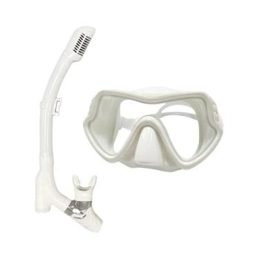 Imagem de QYQ-Máscara Profissional Snorkel Mergulho e Snorkel Goggles Set, Óculo