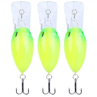 Imagem de 3 PCS Gancho de mergulho profundo Scrapper Isca Simulação artificial Isca realista Equipamento de pesca para pesca em água salgada em água doce Material ABS 50g 1# 2# 3# 4# 5# (5#)