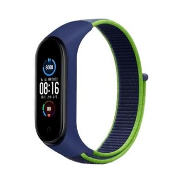 Imagem de Pulseira De Nylon Respirável Para Xiaomi Mi Band 7 6 5 4 3 8, Correia 