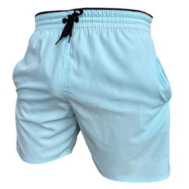 Imagem de Short Dryfit Corrida Academia Secagem Rapida - RM Fabricacao, M, AZUL 