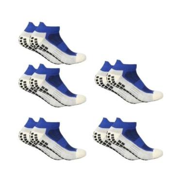 Imagem de Meias Esportivas Antiderrapantes Masculinas E Femininas, 5 Pares, Para