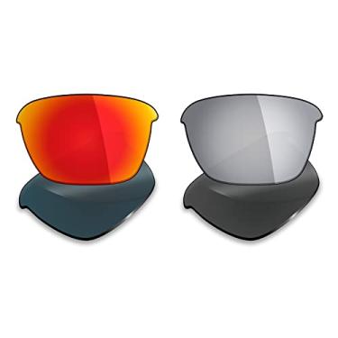 Imagem de Mryok 2 pares de lentes polarizadas de substituição para óculos de sol Oakley Thinlink – Opções