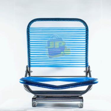 Imagem de Cadeira de fio giratória com encosto dobrável para canoa ou barco