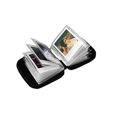 Imagem de Álbum de fotos Polaroid Go Pocket – Preto – para fotos Polaroid Go Format – Exibe 36 fotos Go (6164)