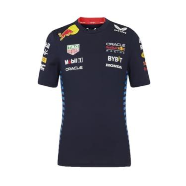 Imagem de Camiseta infantil Red Bull Racing F1 2024 Team, Céu noturno, Large