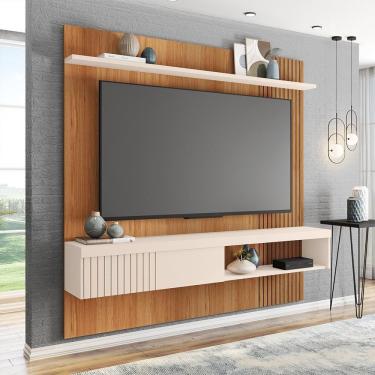 Imagem de Painel Para Tv`s Até 65 Polegadas Moon Marrom Caemmun