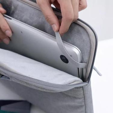 Imagem de Capa Pasta Notebook Bolsa Alça Executiva 13 polegadas - Kiero, Preto