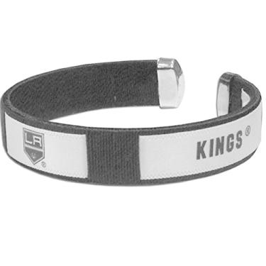 Imagem de Pulseira para fãs de Los Angeles Kings da NHL Siskiyou Sports Fan Shop tamanho único cor da equipe