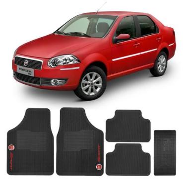 Imagem de Jogo Tapete de Borracha automotivo fiat Siena - Rekar