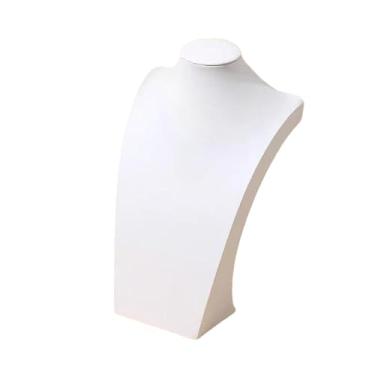 Imagem de Colaxi Colar Jóias Buster Bust Bust Stand Display Display Stand Rack Organizador de rack para negociações mostra prateleiras de cômodas, L