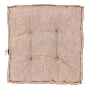 Imagem de Almofada Futon Lisa 45X45Cm Alta Sofisticação - Cáqui - Inspire