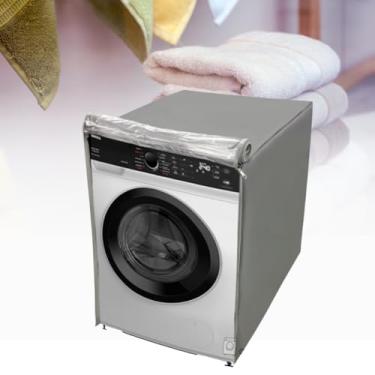 Imagem de CAPA PARA LAVA E SECA TOSHIBA 12,5KG GREATWAVES TRANSPARENTE (CINZA)