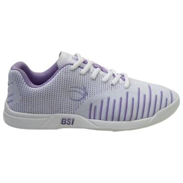 Imagem de BSI BOWLER'S SUPERIOR INVENTORY, INC. Tênis de boliche feminino leve com suporte acolchoado para mulheres