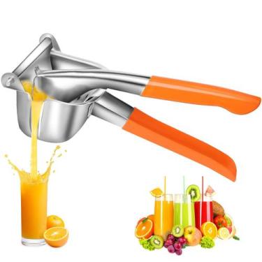 Imagem de Espremedor de limão Bakpoco em aço inoxidável com capacidade de 300 mL