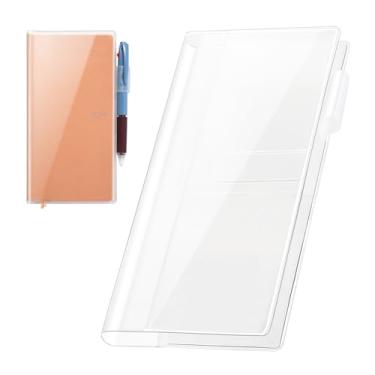 Imagem de Capa transparente para semanas e semanas mega - 20 x 19 cm, material de PVC, impermeável e resistente a arranhões, protetor de notebook (notebook e caneta não estão incluídos) (1)