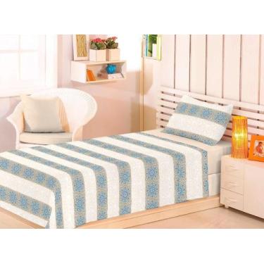 Imagem de Jogo De Cama Solteiro 180 Fios Fiori - Maycon (7415)