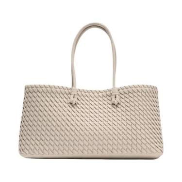 Imagem de Bolsa Tote De Luxo Para Mulheres, Estilo Fashion, Alça Superior, Bolsa