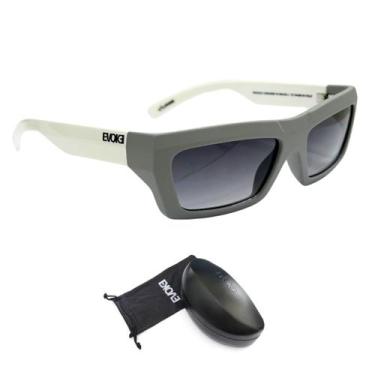 Imagem de Óculos de Sol Evoke Outlaw GB01T Nardo Grey White Gradient
