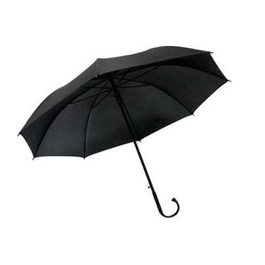 Imagem de Guarda chuva portaria 8 varetas - BRILHANTE, Preto