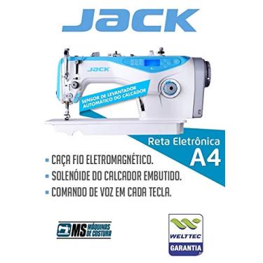 Imagem de Reta Eletrônica Que Fala- A4-jack 220v+kit 19 Calcadores