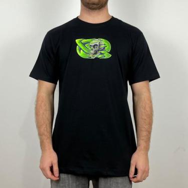 Imagem de Camiseta Lost Saturn Skull Preto - Masculino