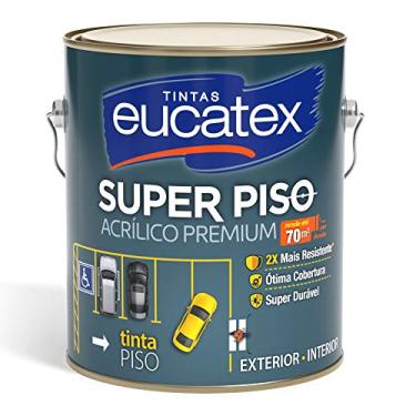 Imagem de Tinta para Piso Interior e Exterior Eucatex 3,6 L Amarelo Demarcação