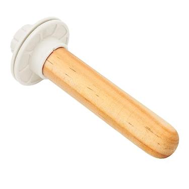 Imagem de Poleiro de Papagaio, Gaiola de Pássaro Decorativa de Fácil Instalação, Moagem para Calopsitas para Periquito de Pata (Branco)