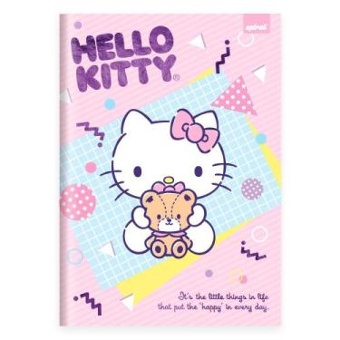 Imagem de Caderno Universitário Capa Dura 80 Folhas Hello Kitty - Spiral