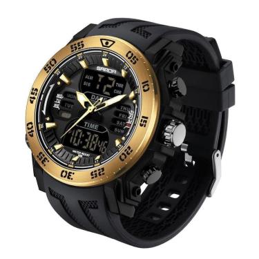 Imagem de Relógios Esporte Quartzo E Digital 50m Cronômetro E Luz De Fundo