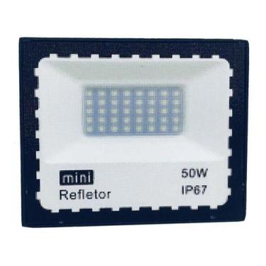 Imagem de Refletor Holofote Advanced Led Smd 50W Branco Frio Ip67