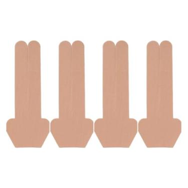 Imagem de Fita Atlética, Fita Impermeável de Cinesiologia de Alta Elasticidade Cortável de 4 Unidades para Treinadores de Atletas (Cor da pele)