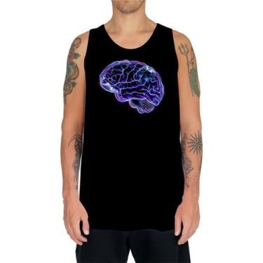 Imagem de Camiseta Regata Cérebro Inteligência Mental Psicologia Hd 9 - Enjoy Sh