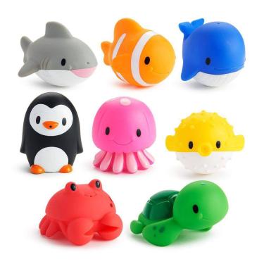 Imagem de Munchkin Ocean Squirts Bath Toy, 8 pacote