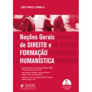 Imagem de Noções Gerais De Direito E Formação Humanística - 6ª Edição (2022) - J