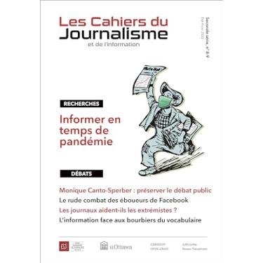 Imagem de Les Cahiers Du Journalisme, V.2, No 8-9