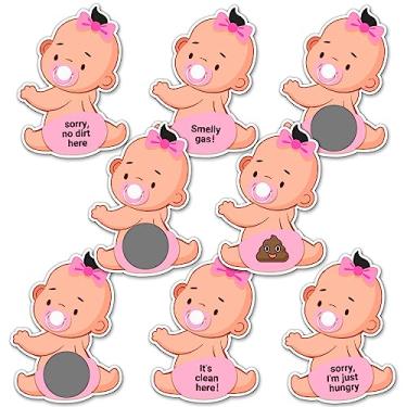 Imagem de Baby Shower Games, Scratch Off Game, Silly Activity for Ice Breakers, Door Prizes, Baby Shower Activity and Idea, Fun and Easy to Play, 38 Cards