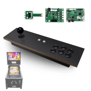 Imagem de Switch Fighting Stick for Arcade1Up'S Digital Pinball - Expand Your arcade 1up Pinball Games, Play Your Switch on The Pinball, Modded Switch Joysticks Specially Designed for Arcade 1 Up Pinball
