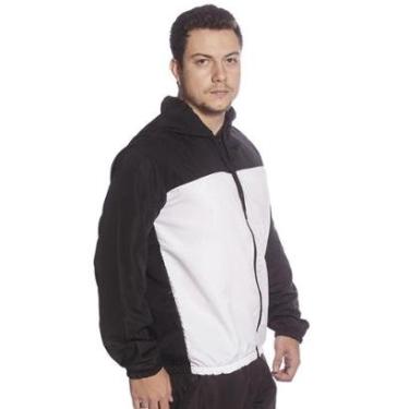 Imagem de Jaqueta Corta Vento Masculina em Tactel com Zíper Motoqueiro TM001-Masculino