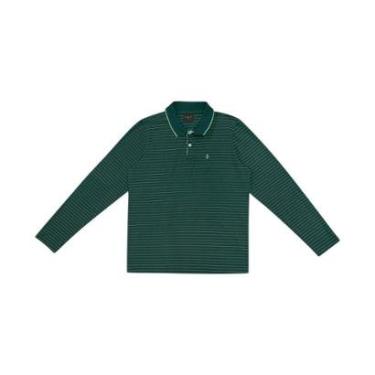 Imagem de Camisa Polo Manga Longa Diametro Verde-Masculino