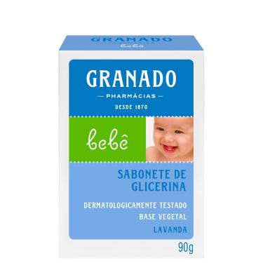 Imagem de Granado Bebê Glicerina Lavanda - Sabonete Em Barra 90g