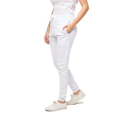 Imagem de Calça de Moletom Feminina Plus size Jogger Fit Básica-Feminino