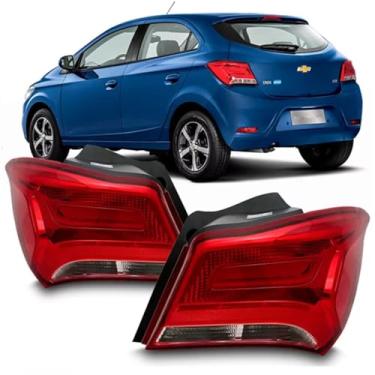 Imagem de Lanterna Traseira Onix 2017 2018 2019 2020 2021 2022 Fumê UNIDADE LADO DIREITO