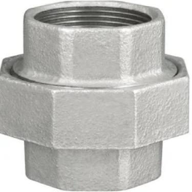 Imagem de União Assento Bronze Galvanizado com Rosca Bsp - 3/4" - CONEXÕES HIDRÁ