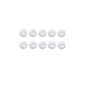 Imagem de Kit 10 Vedante 17mm Reparo Mvs Torn. Registro Deca 4152010, Branco