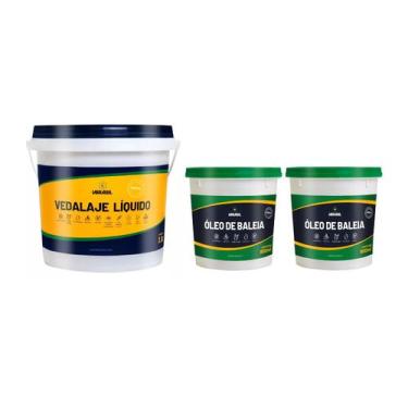 Imagem de KIT Vedalaje 3,2 Litros Impermeabilizante + 2 Óleo De Baleia 900ml - V
