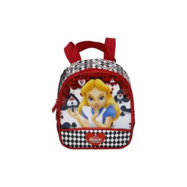 Imagem de Lancheira Térmica Infantil Alice Embaralhada 7524  PRETO - Capricho