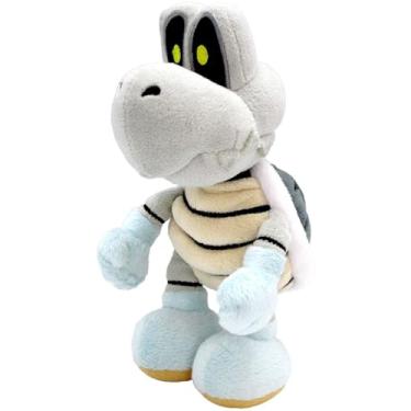 Imagem de Brinquedos Little Buddy Super Mario All Star coleção Dry Bones 8" Plush