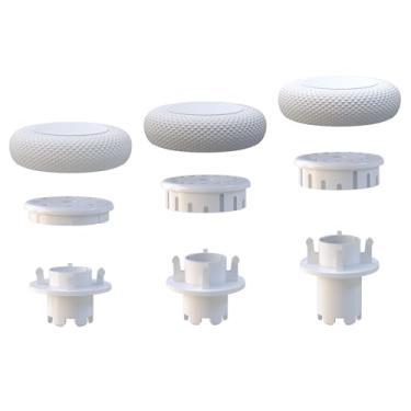 Imagem de EXknight Sticks com Ajuste de Altura para Controles DualSense Edge, 1 Altura Baixa(2 Alturas), 1 Altura Média(4 Alturas), 1 Altura Alta(4 Alturas)